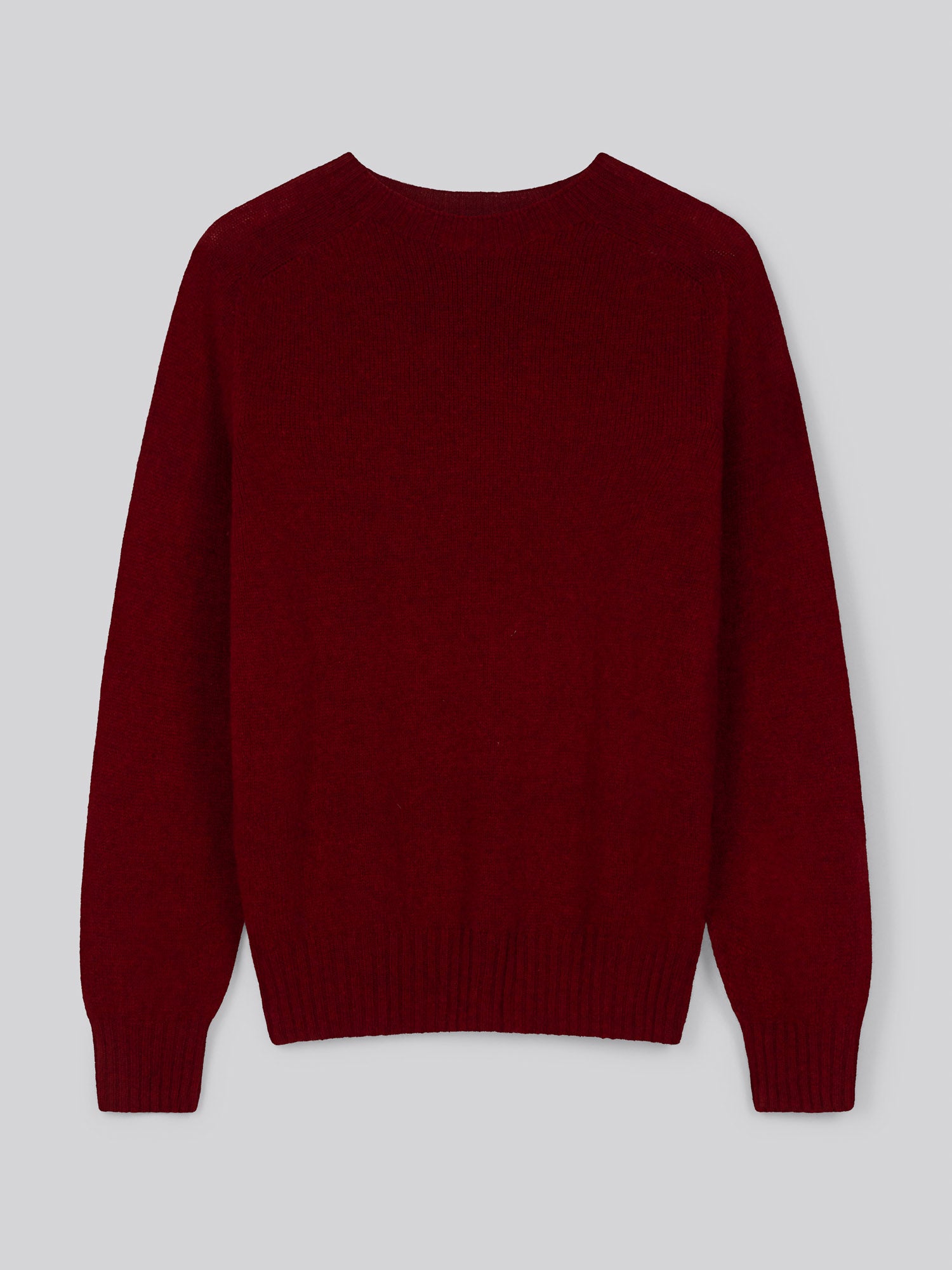 Crew Neck Knit - Claret