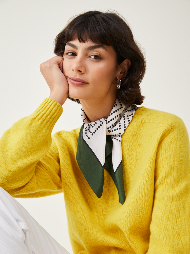 Mimi Berry Kenzo Silk Scarf