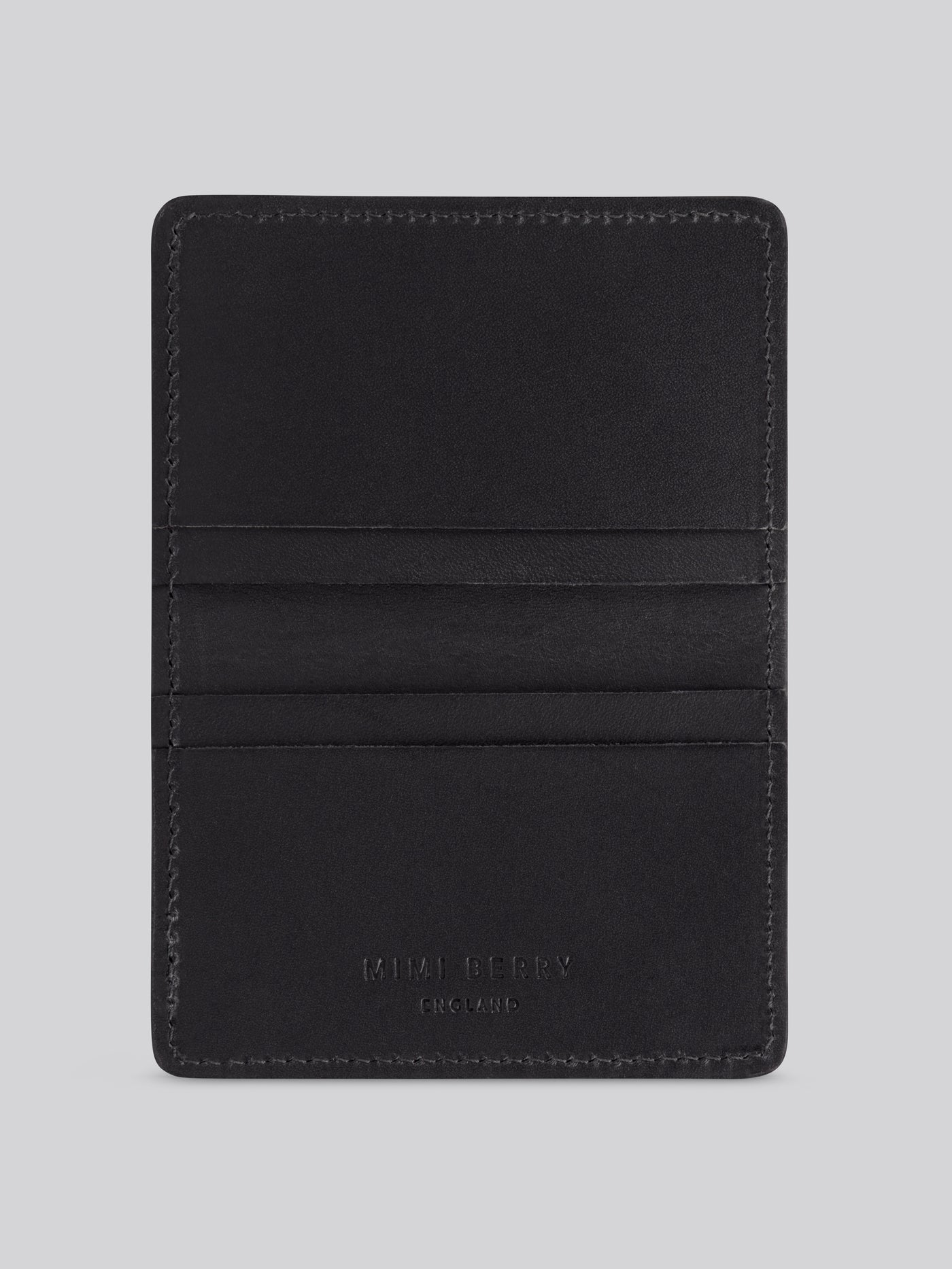 Bifold Card Wallet - Black}