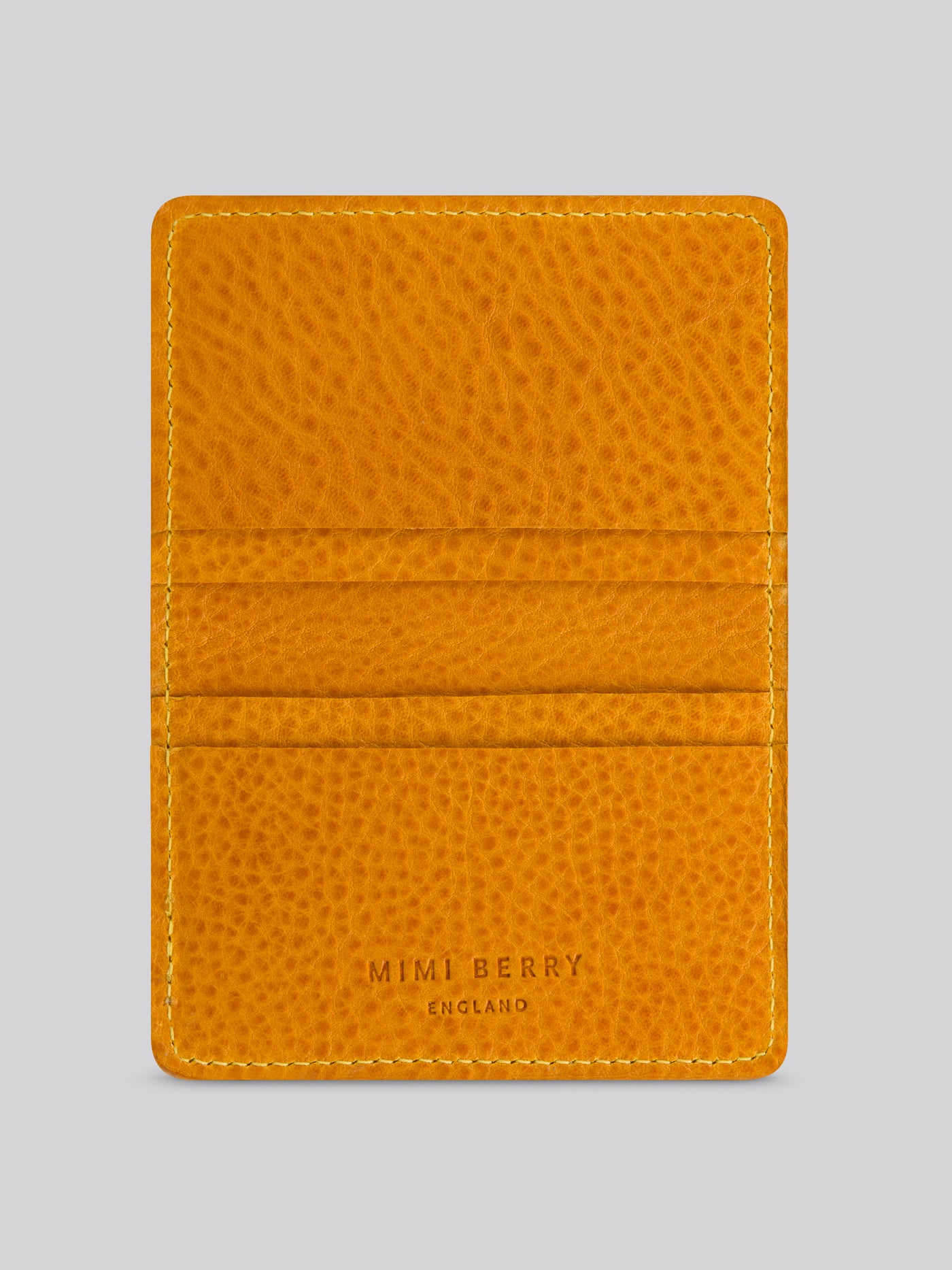 Bifold Card Wallet - Grainy Yellow}