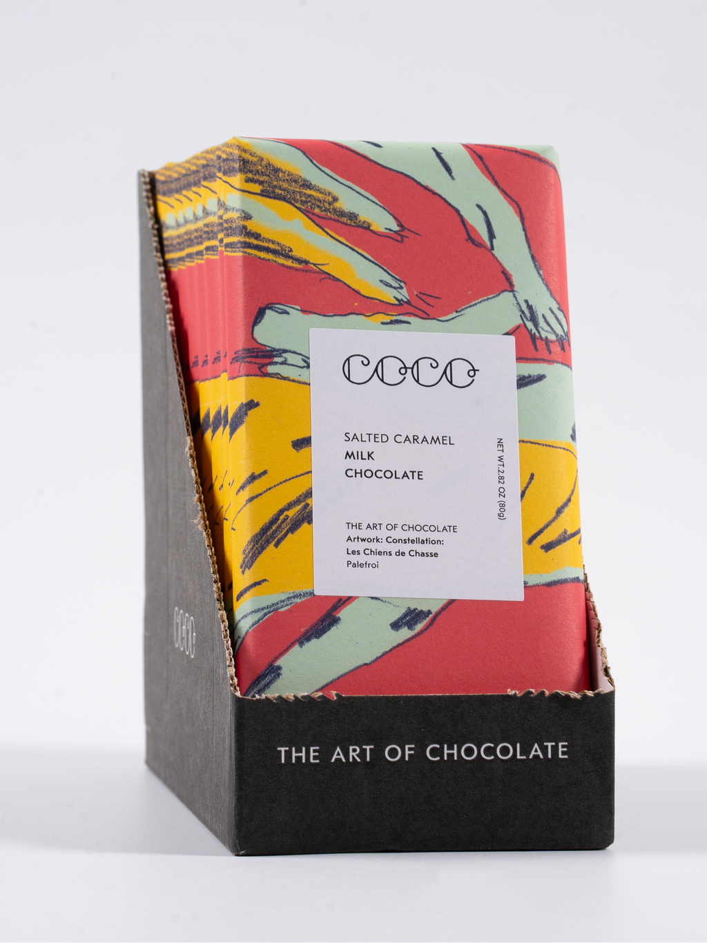 Salted Caramel Milk Chocolate Bar by COCO Chocolatier