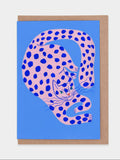 Cosmic Greetings Card by Agathe Singer