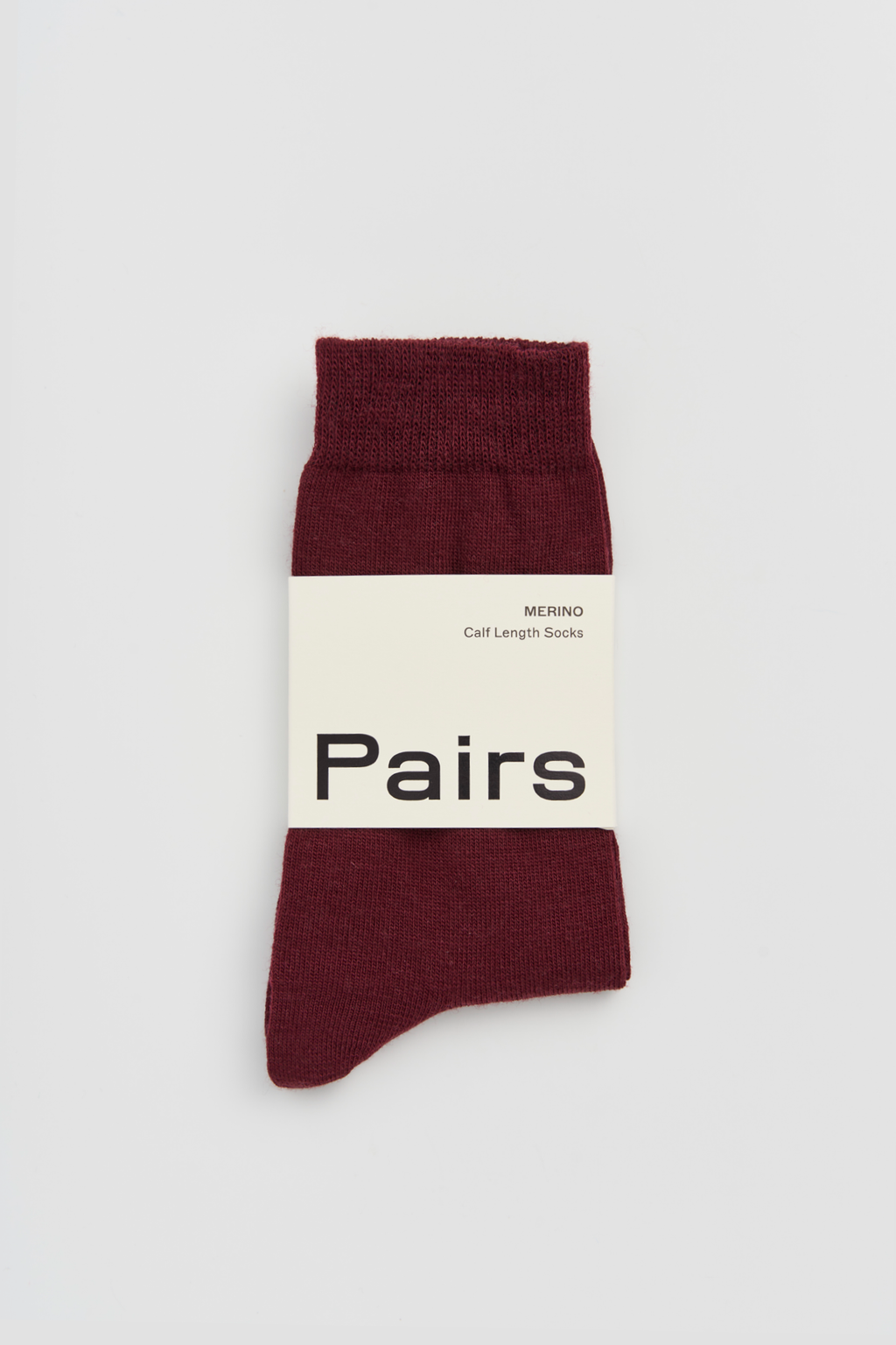 Dark Plum Merino Socks: Small (UK 4-7)