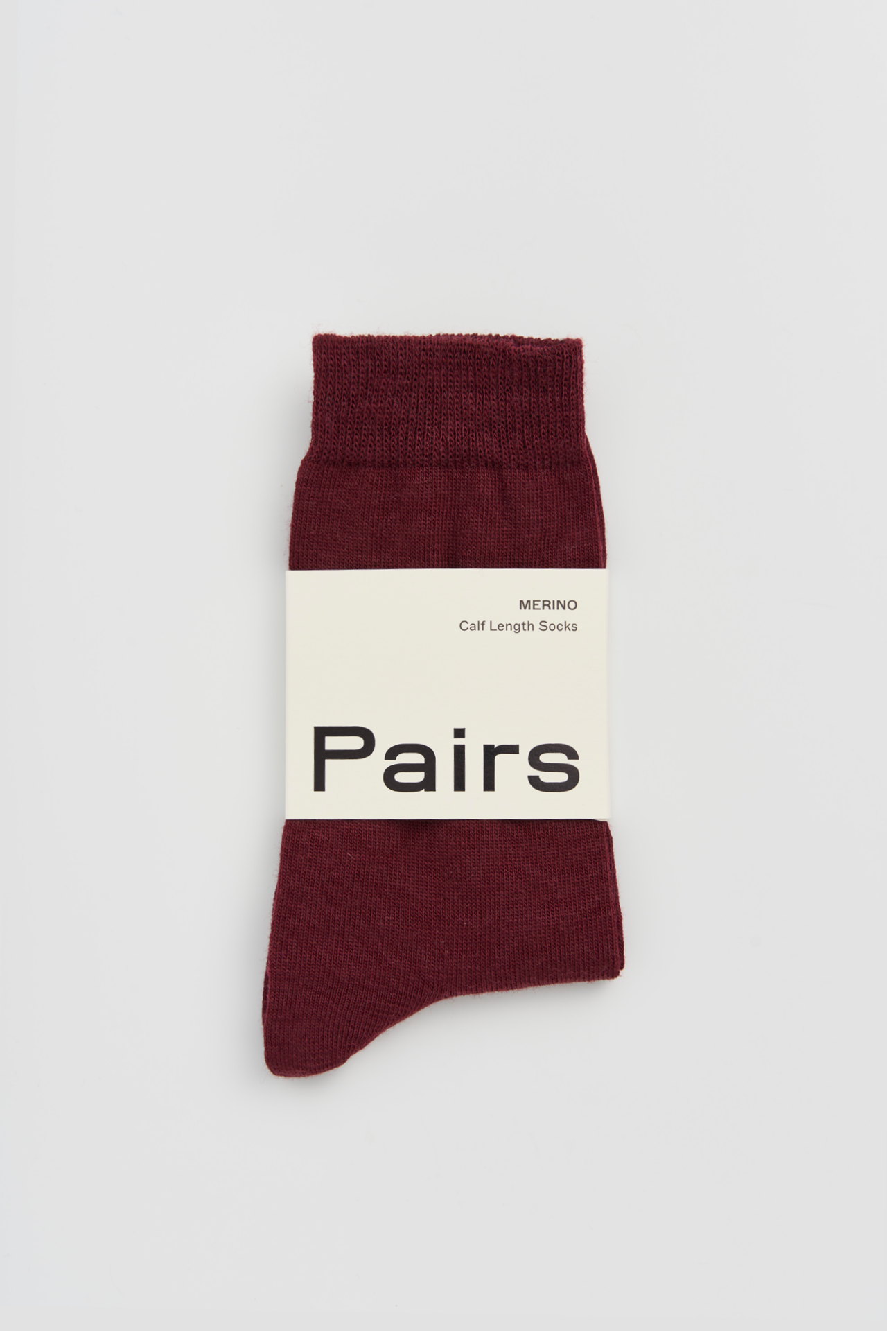 Dark Plum Merino Socks: Small (UK 4-7)