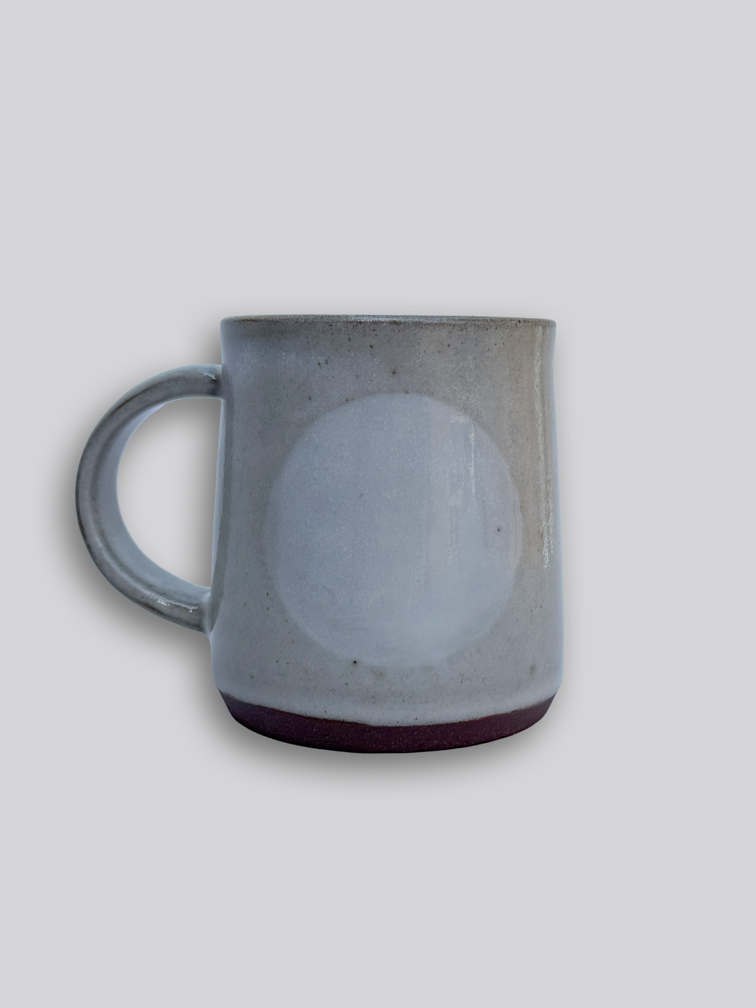 Hand-thrown Ceramic Full Moon Tapered Mug by Mutai Ceramics