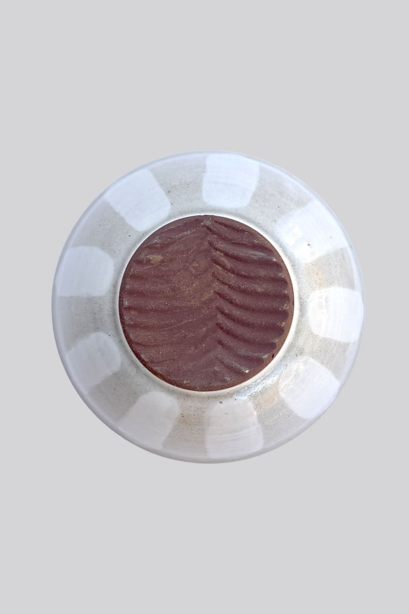 Hand-thrown Ceramic Stripe Bowl Mutai Ceramics