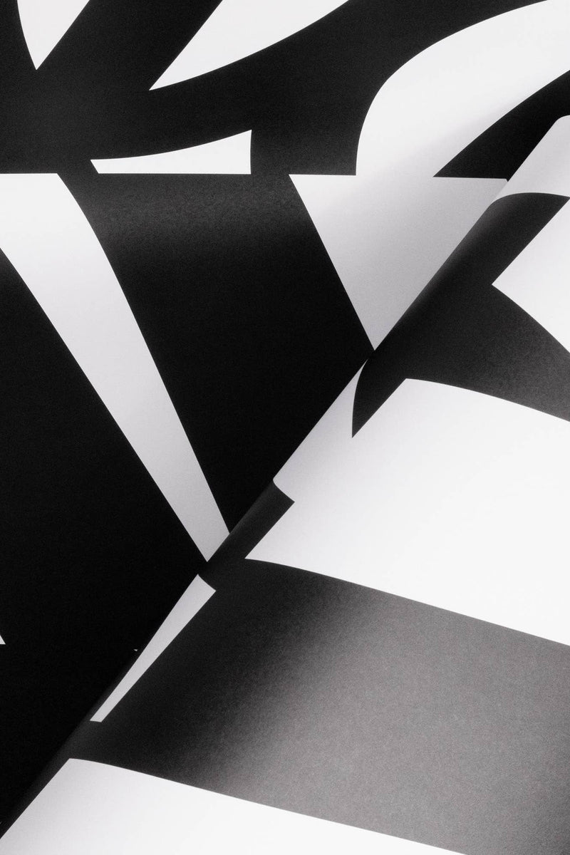 Monochrome Shapes & Collage Gift Wrap