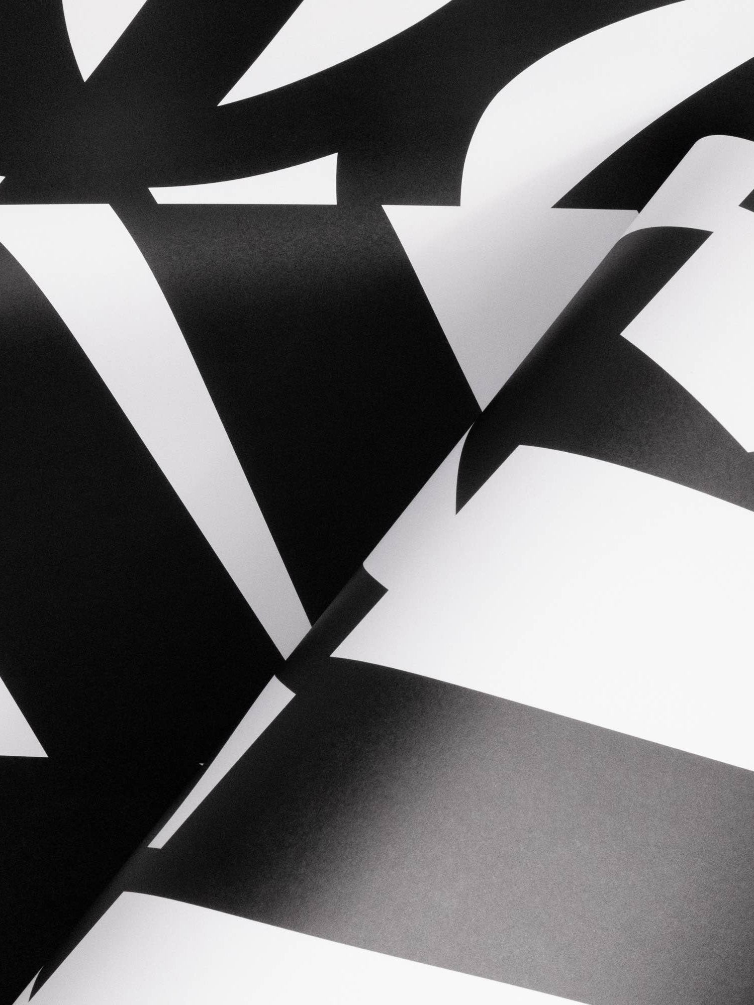 Monochrome Shapes & Collage Gift Wrap