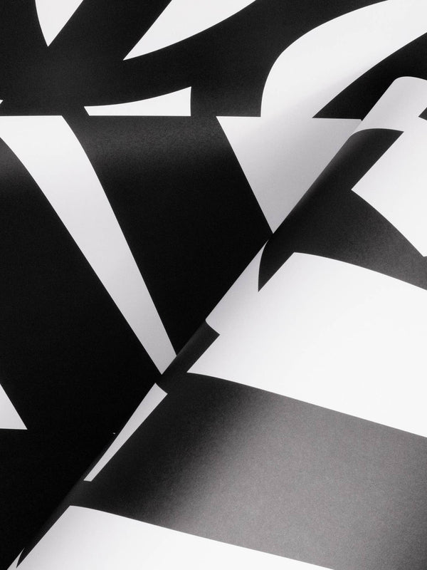 Monochrome Shapes & Collage Gift Wrap