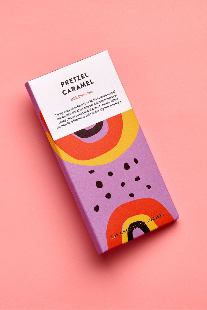 Pretzel Caramel Chocolate Bar by The Chocolate Society
