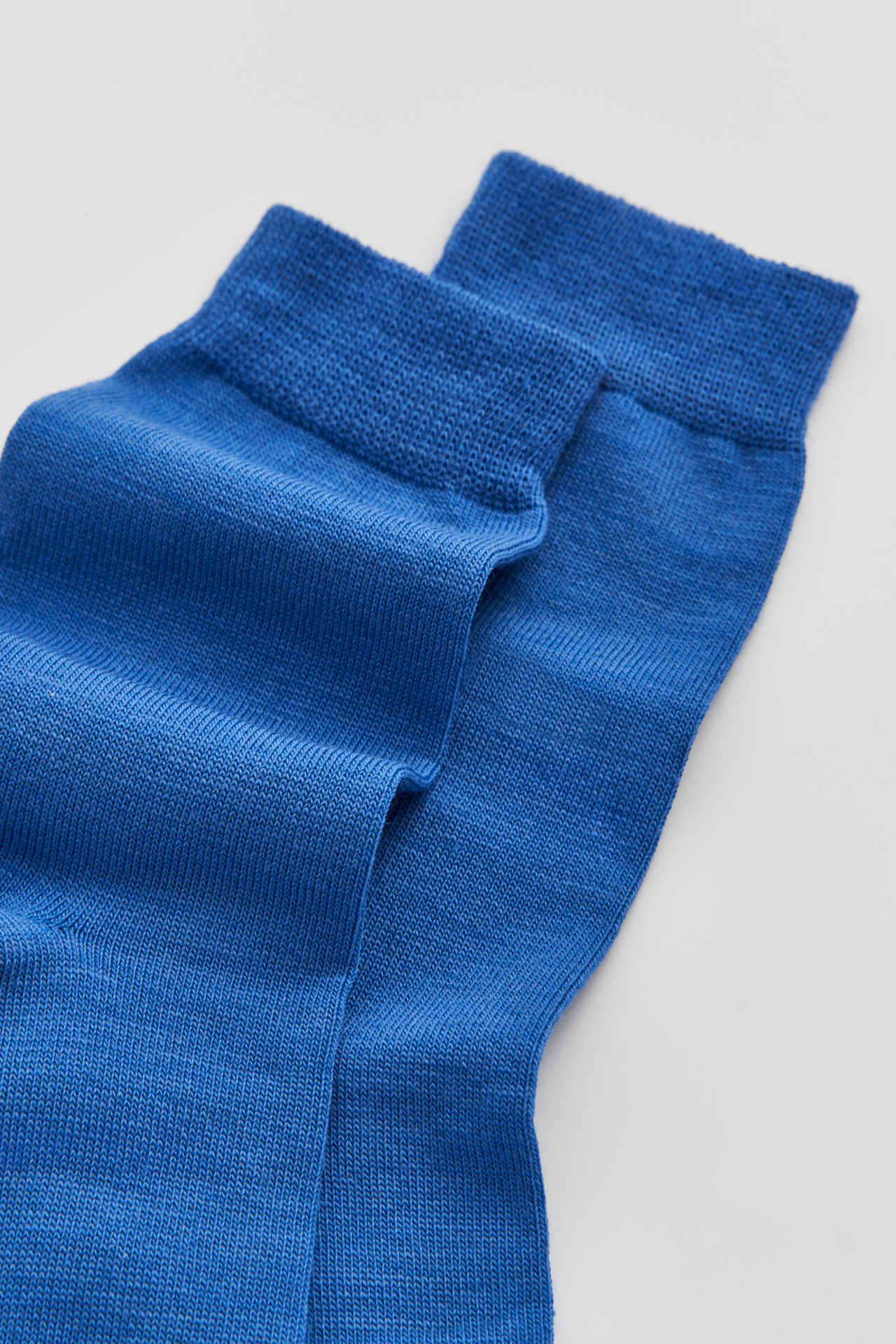 Strong Blue Merino Socks - M