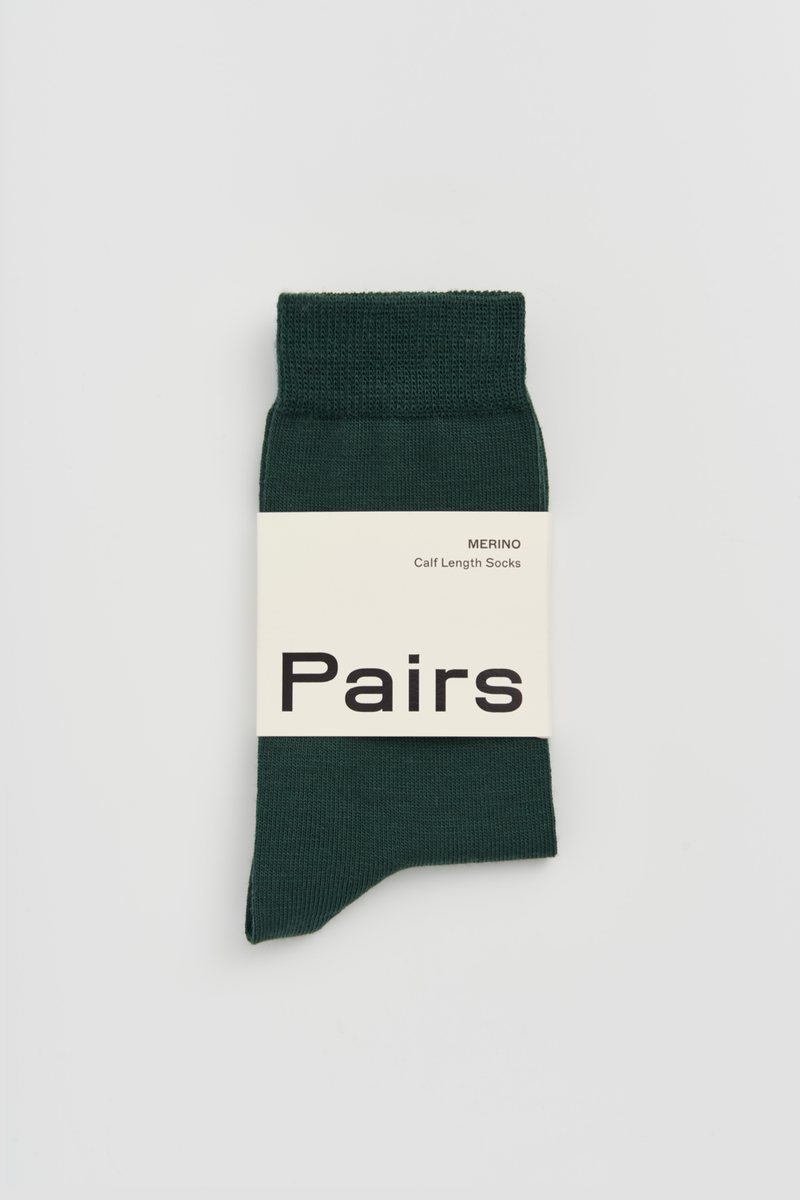 Merino Socks - Deep Forest