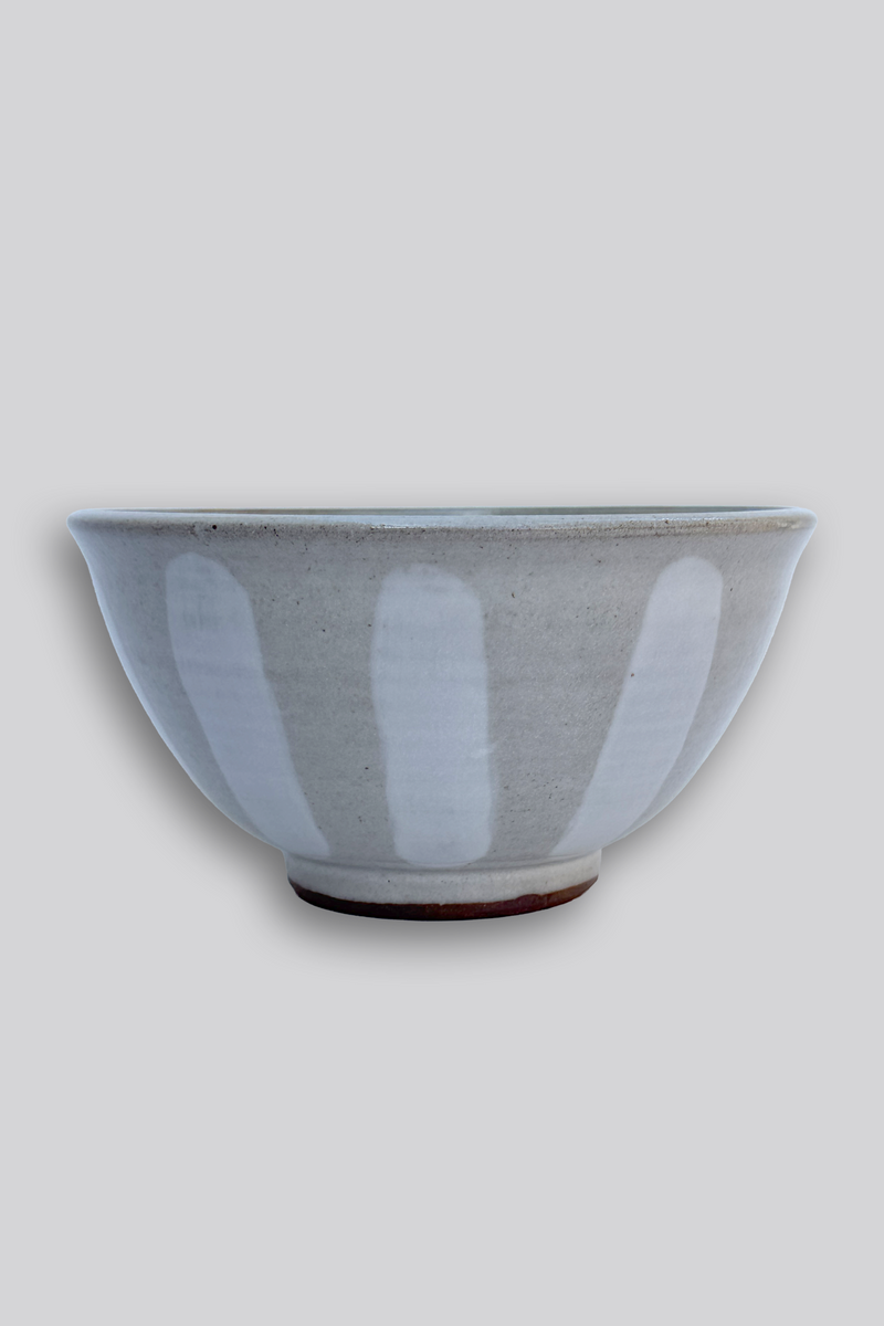 Hand-thrown Ceramic Stripe Bowl Mutai Ceramics