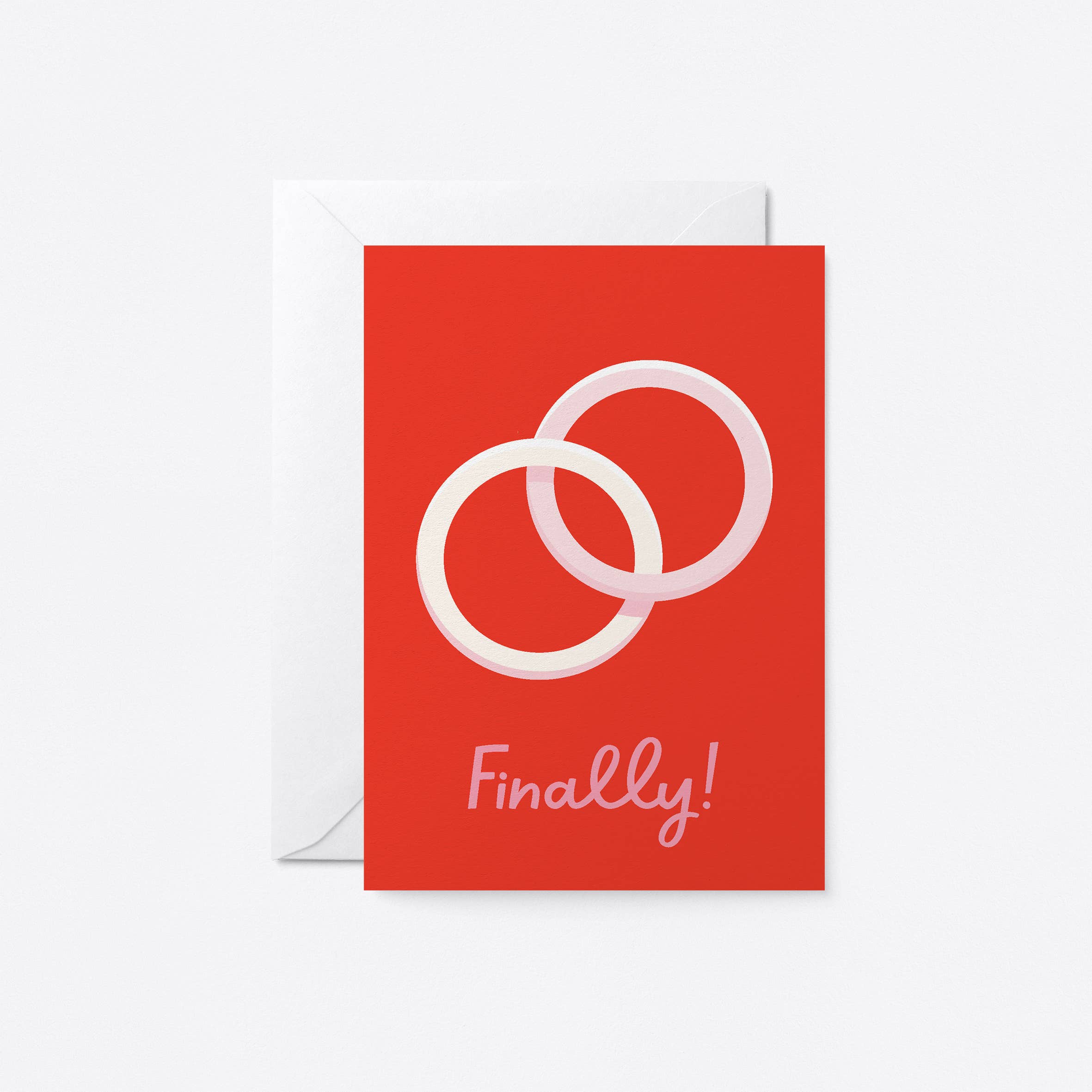Finally - Wedding Greeting Card