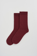 Merino Socks - Dark Plum