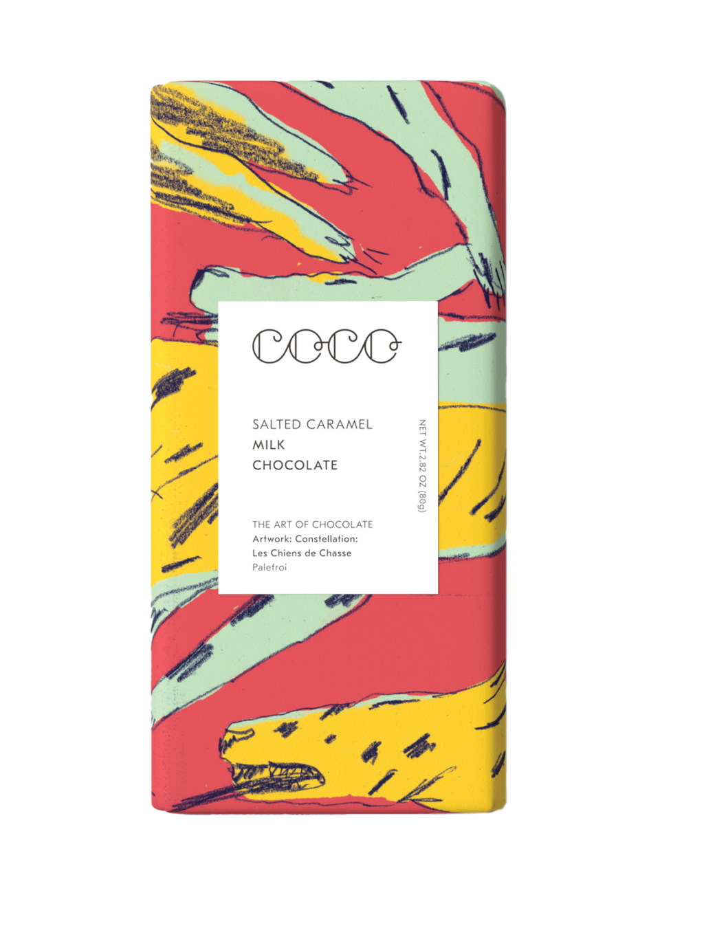 Salted Caramel Milk Chocolate Bar by COCO Chocolatier