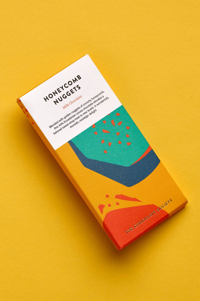 Honeycomb Crunch Chocolate Bar by The Chocolate Society