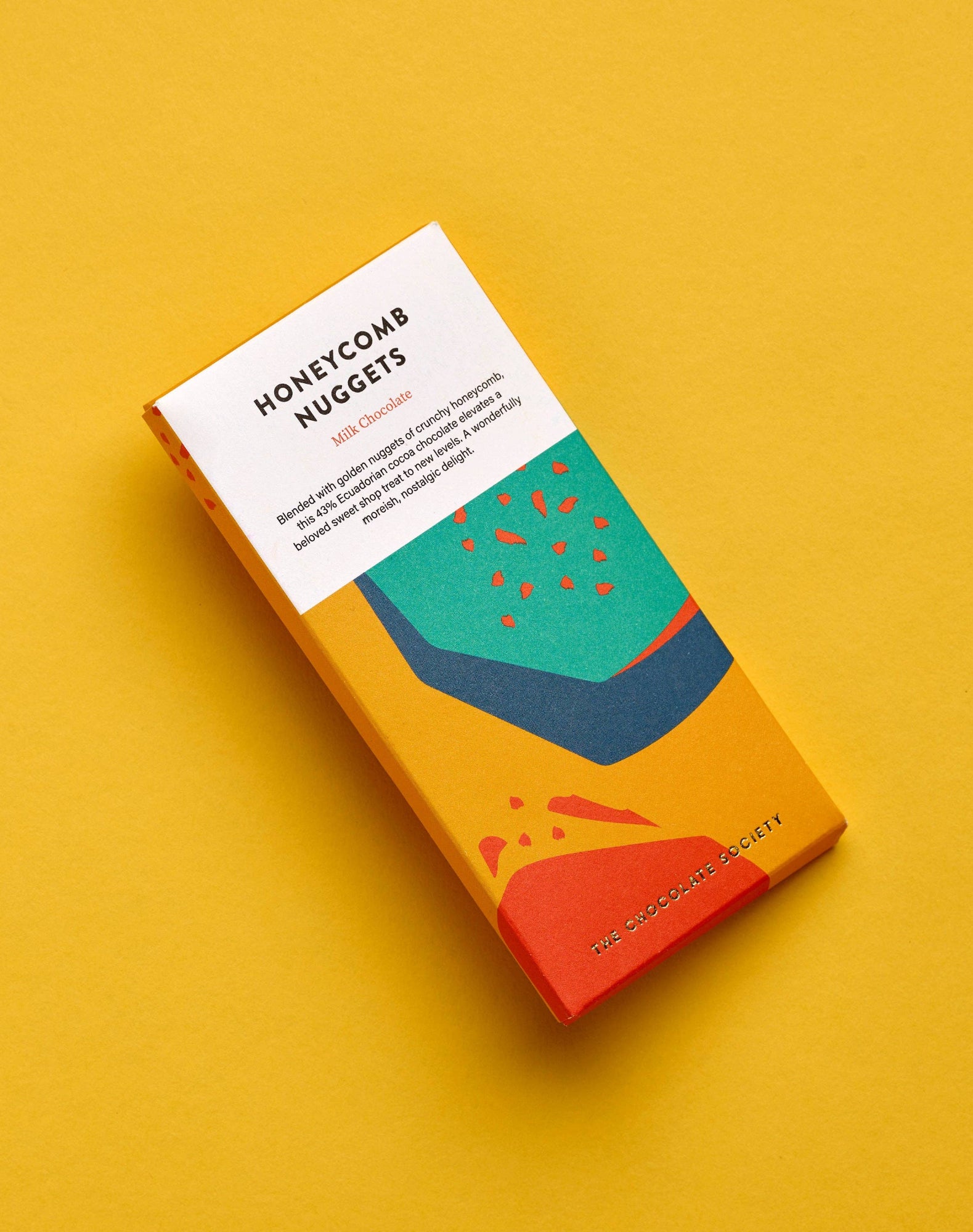 Honeycomb Crunch Chocolate Bar by The Chocolate Society