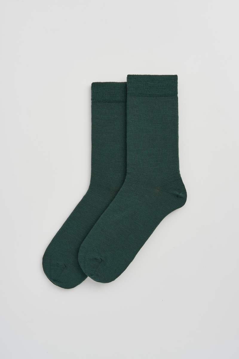 Merino Socks - Deep Forest