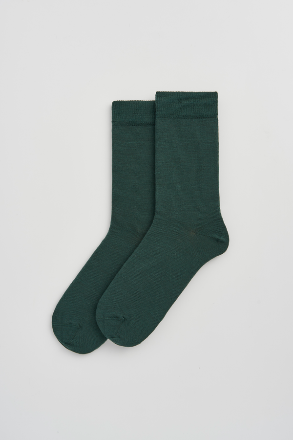 Merino Socks - Deep Forest