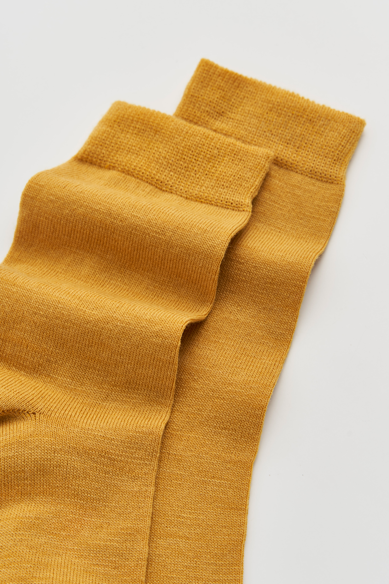 Merino Socks - Golden Yellow