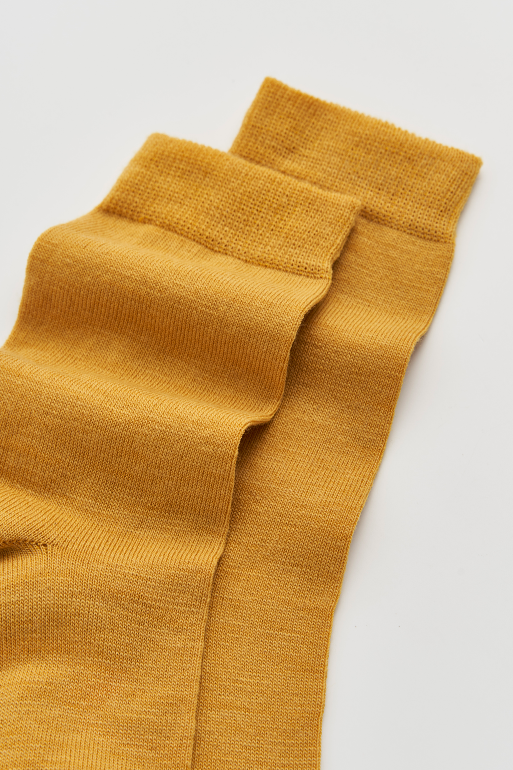 Golden Yellow Merino Socks - S