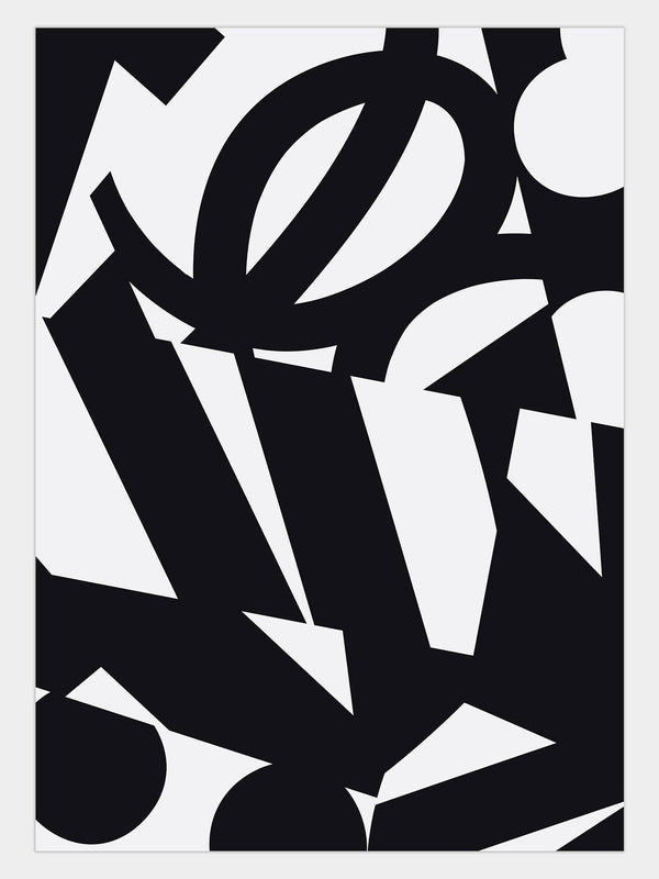 Monochrome Shapes & Collage Gift Wrap