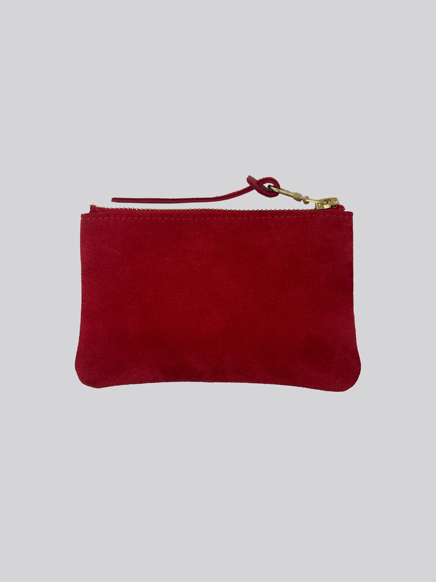Barra - Cherry Red Suede
