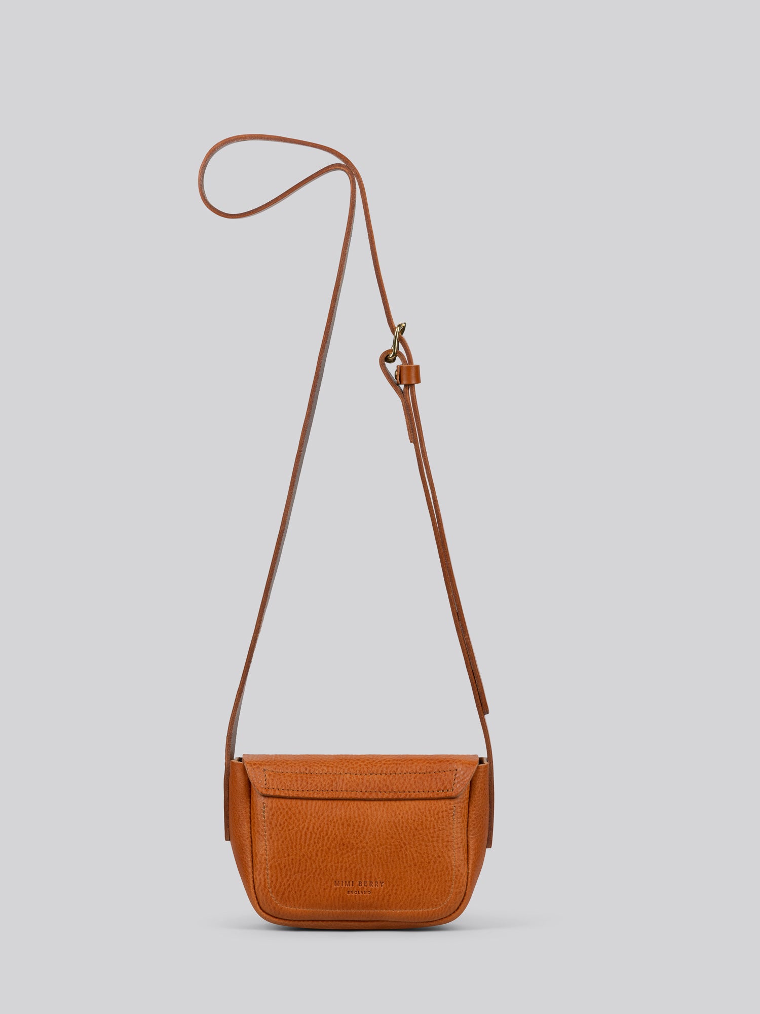 Beth Grainy Tan Bag