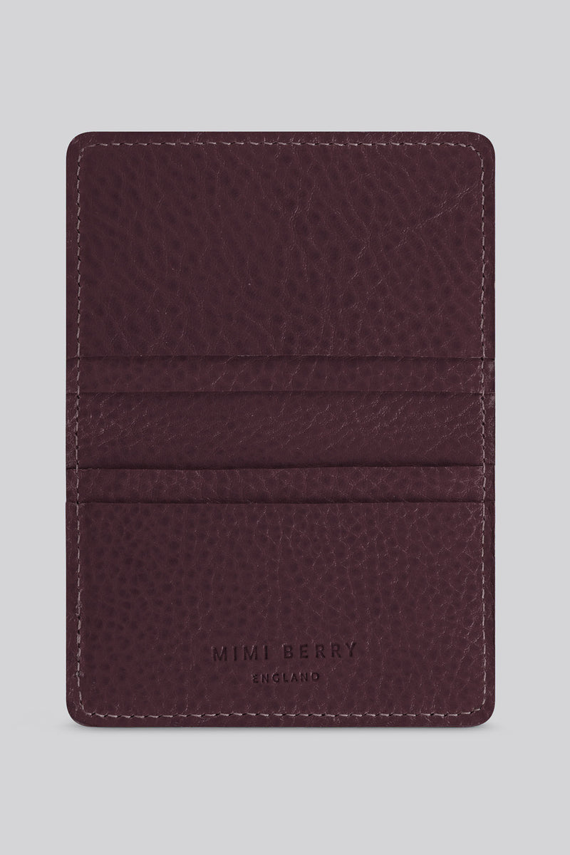 Bifold Wallet - Grainy Plum