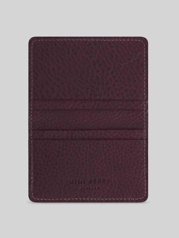 Bifold Wallet - Grainy Plum