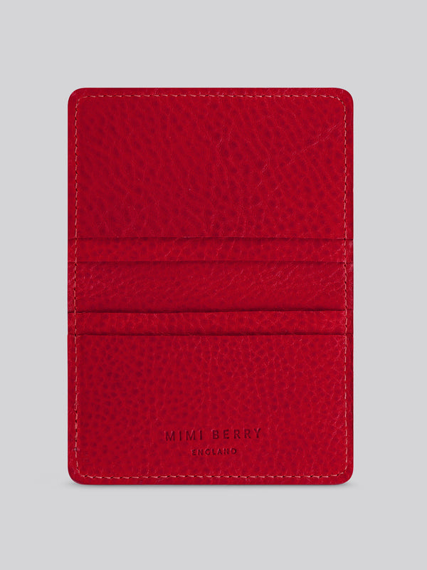 Bifold Wallet - Grainy Ruby