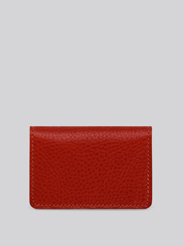 Bifold Wallet - Grainy Ruby