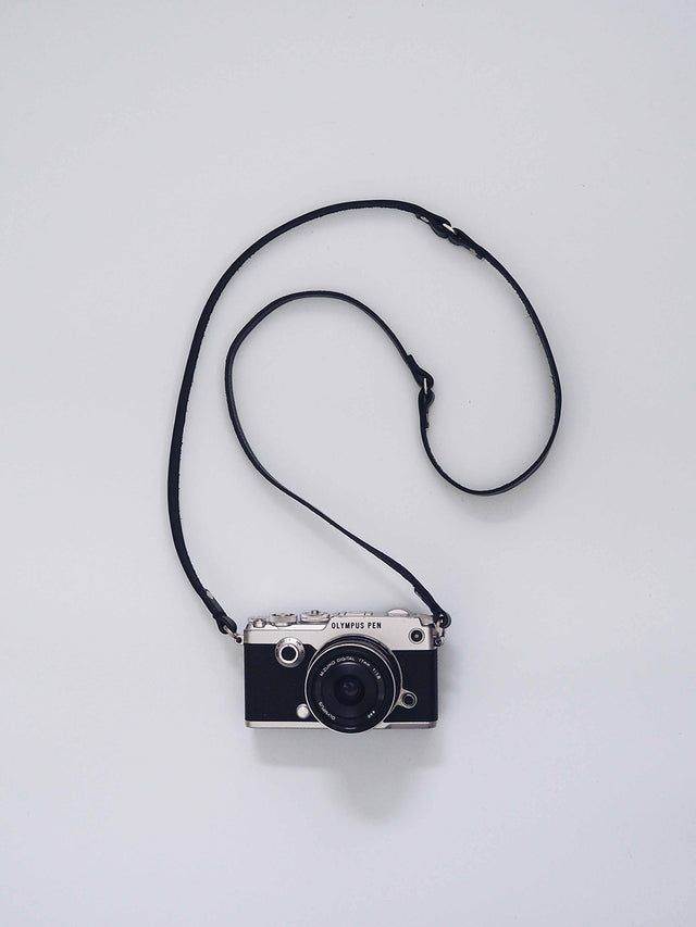 Gertrude Camera Strap - Black