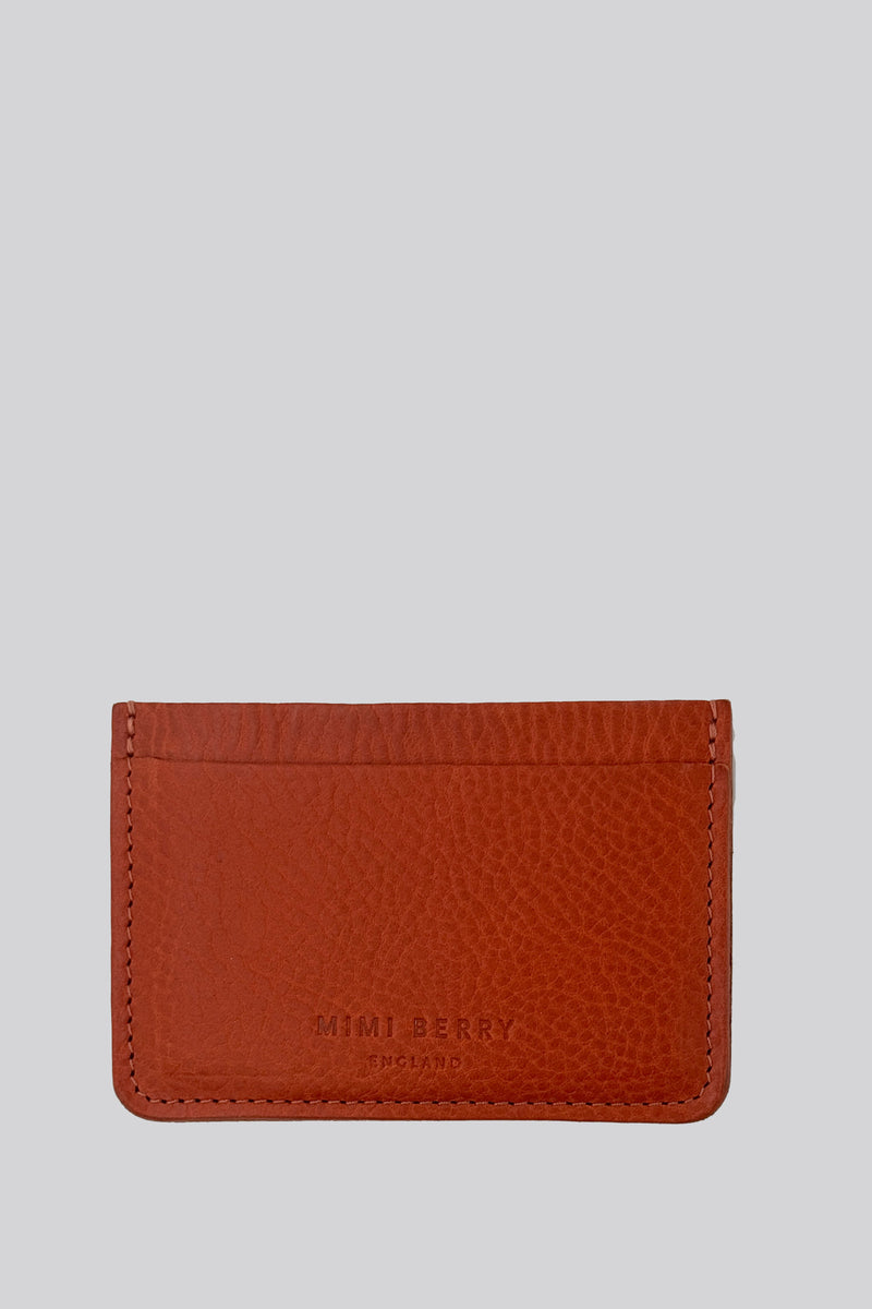 Card Holder - Grainy Cardinal Red