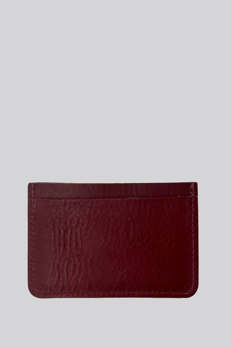 Card Holder - Grainy Merlot