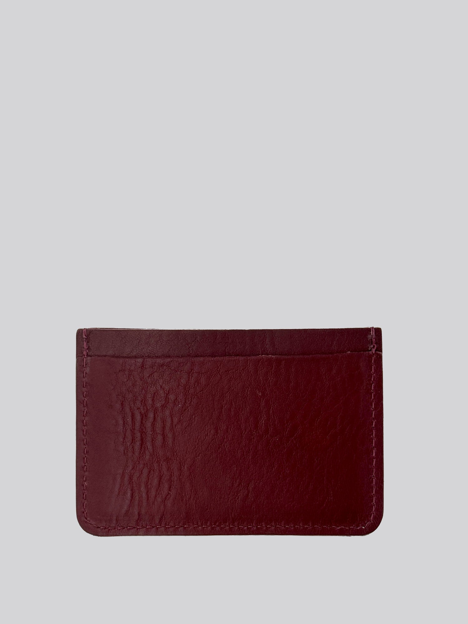 Card Holder - Grainy Merlot