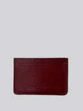 Card Holder - Grainy Merlot