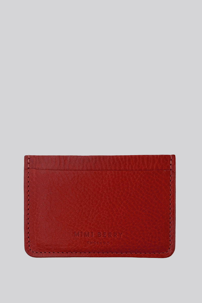Card Holder - Grainy Ruby
