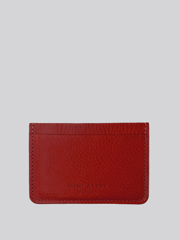 Card Holder - Grainy Ruby