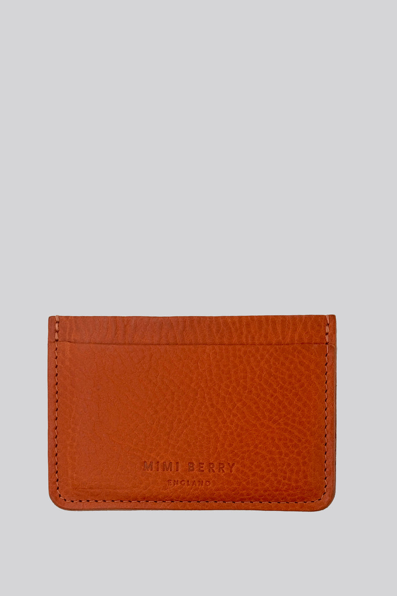 Card Holder - Grainy Orange