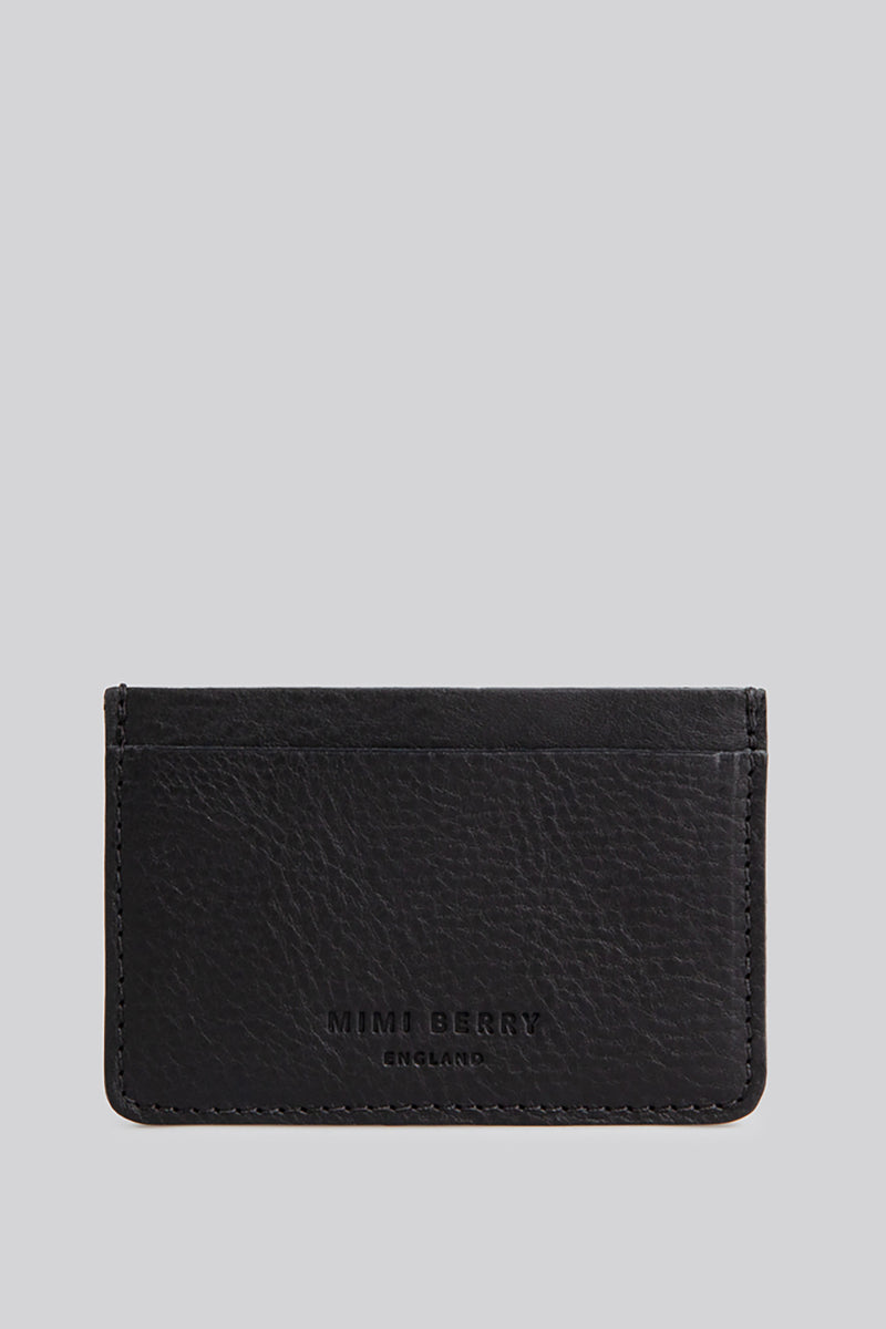 Card Holder - Grainy Black