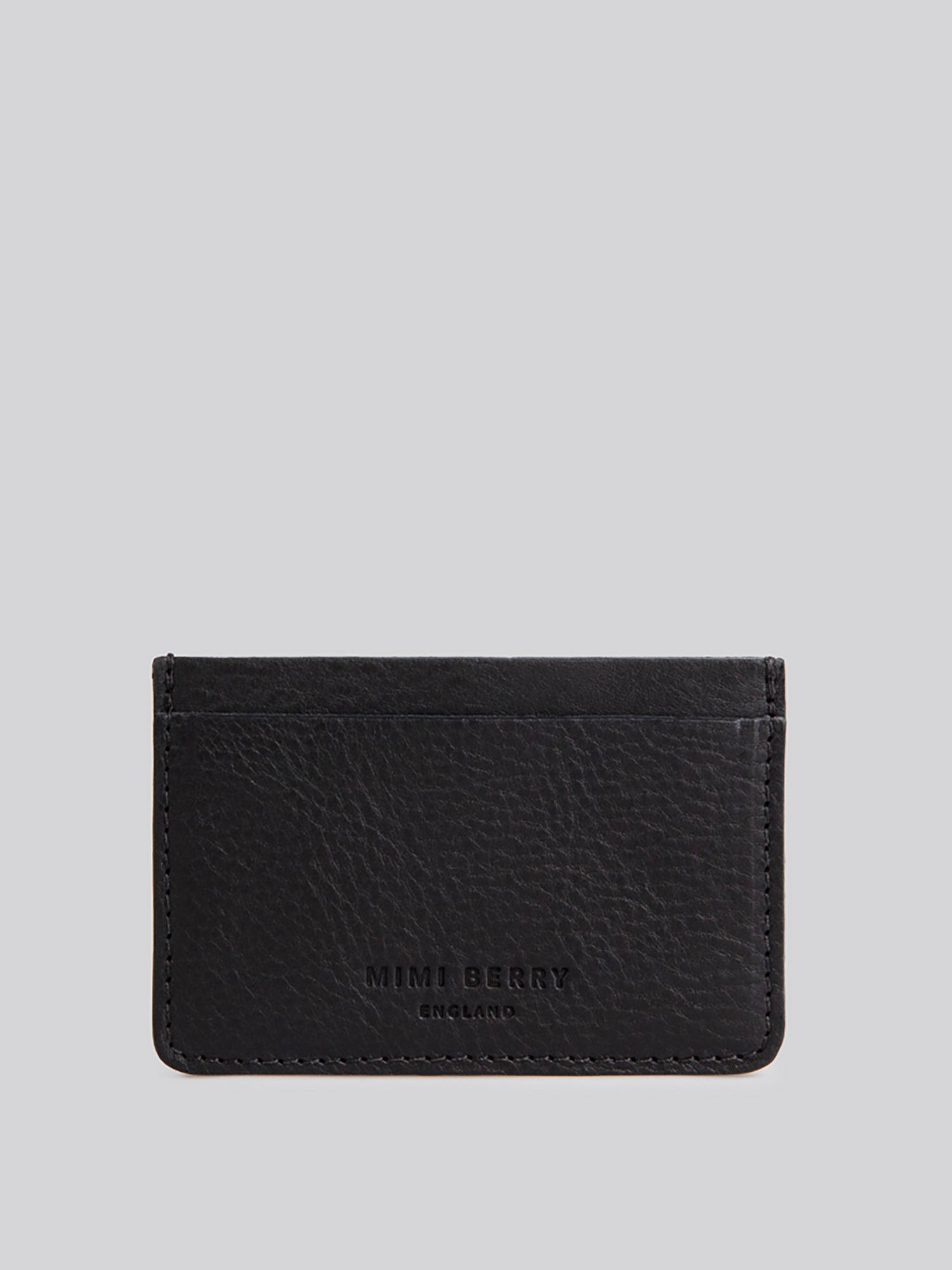 Card Holder - Grainy Black