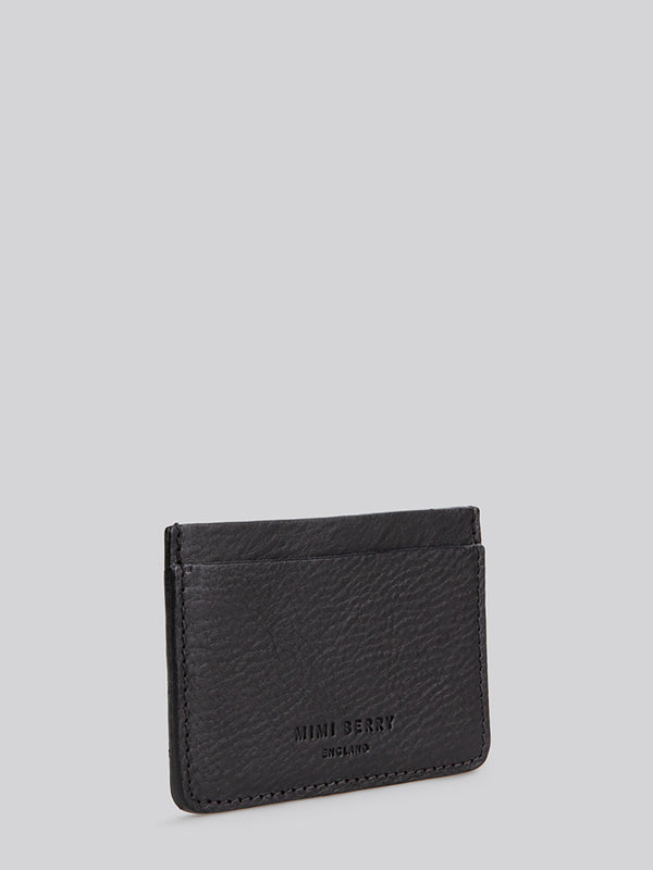 Card Holder - Grainy Black