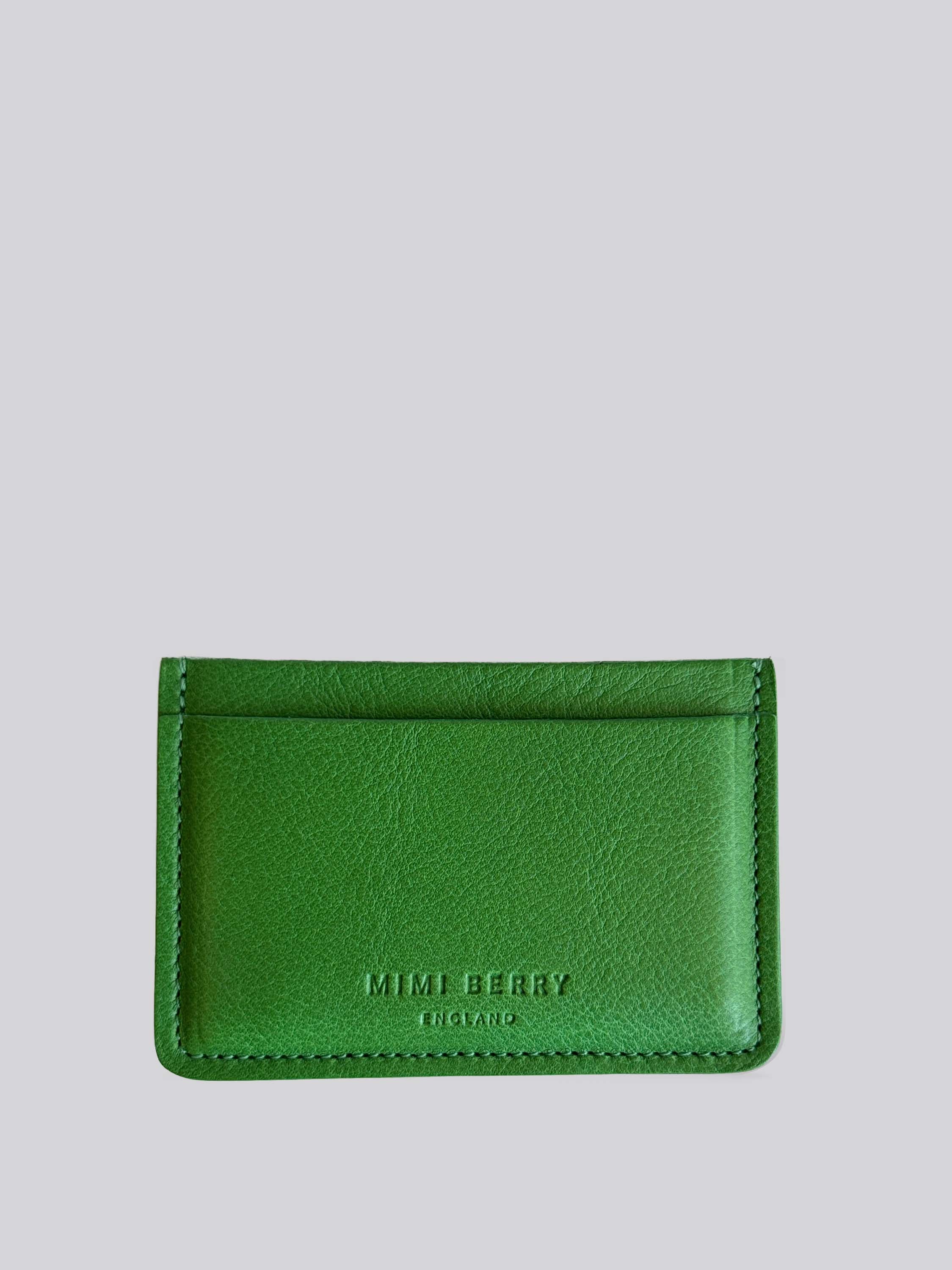 Card Holder - Grainy Green