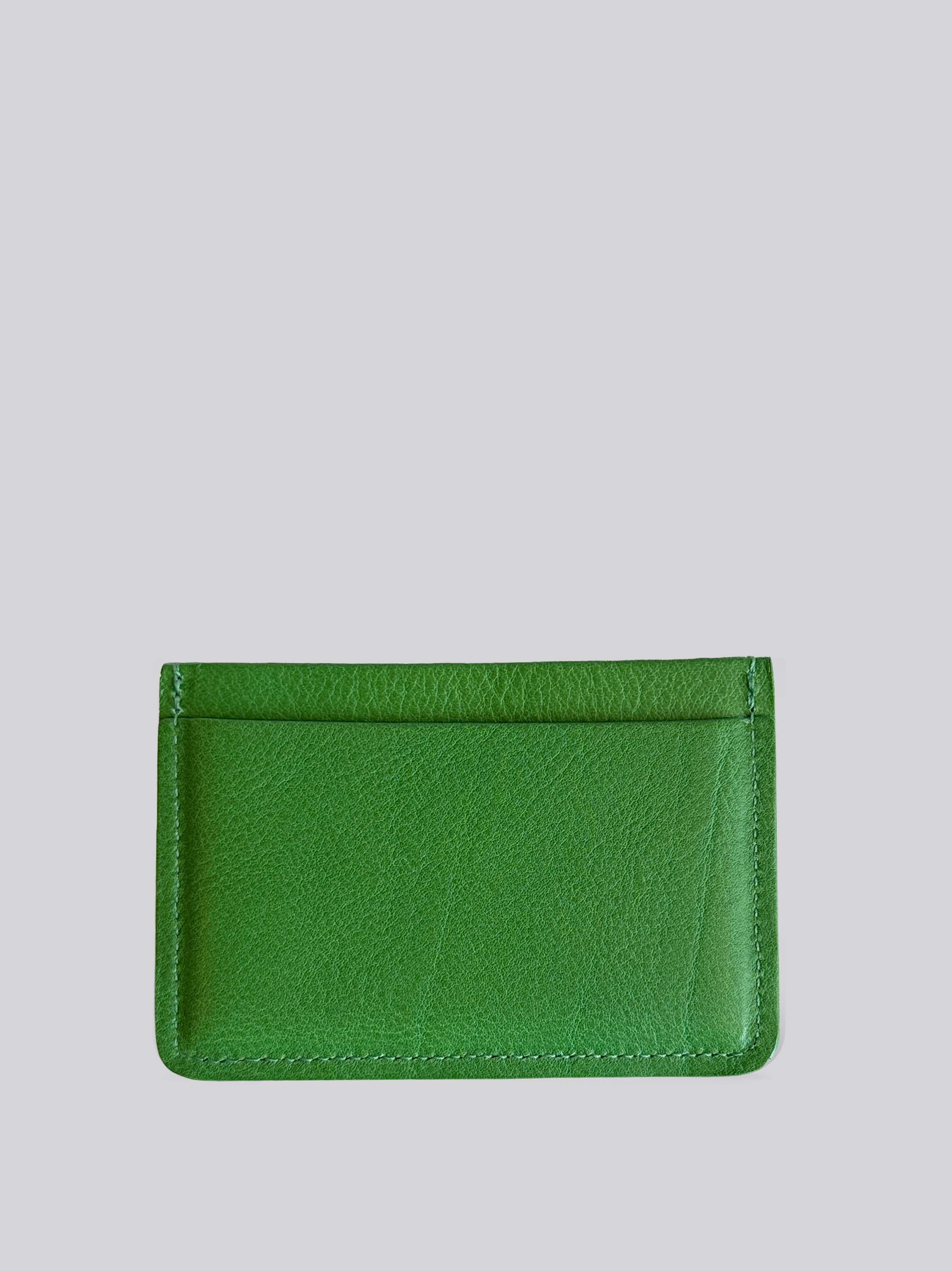 Card Holder - Grainy Green