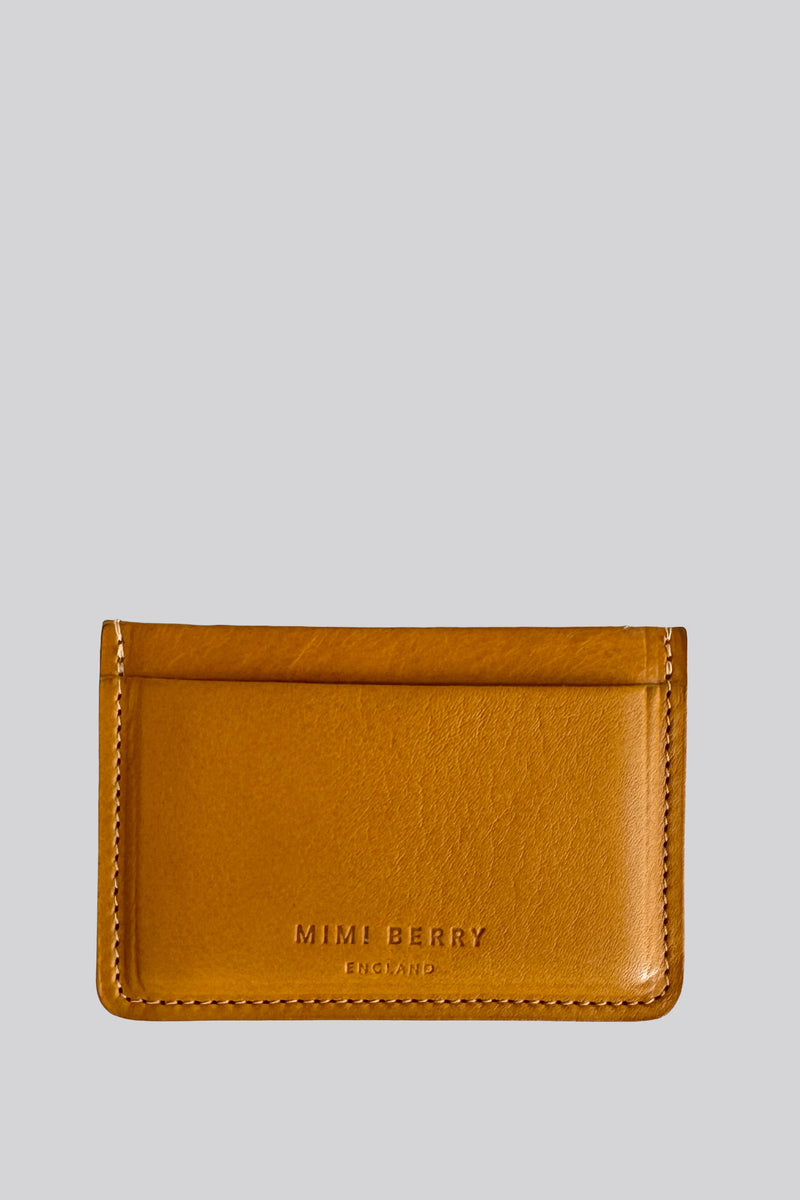 Card Holder - Grainy Harvest Gold