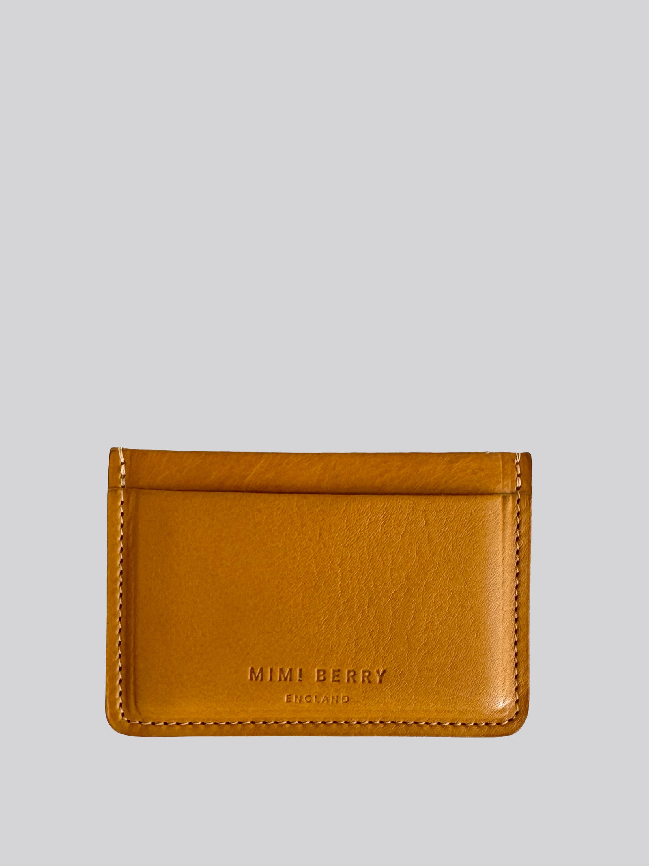 Card Holder - Grainy Harvest Gold