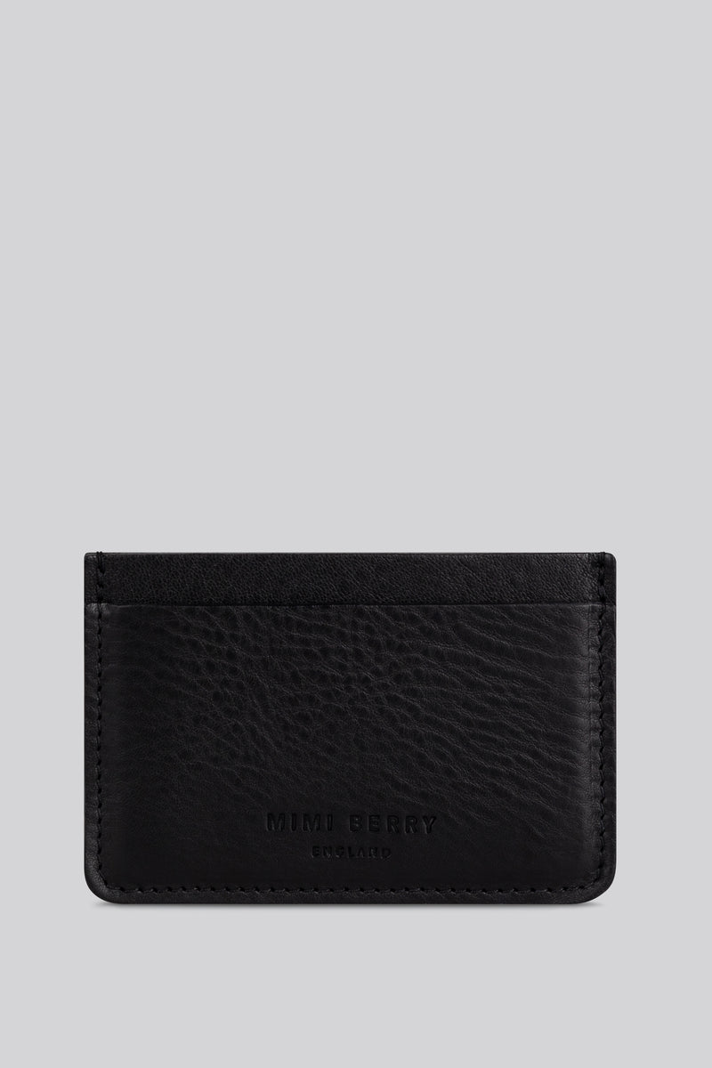 Card Holder - Grainy Black
