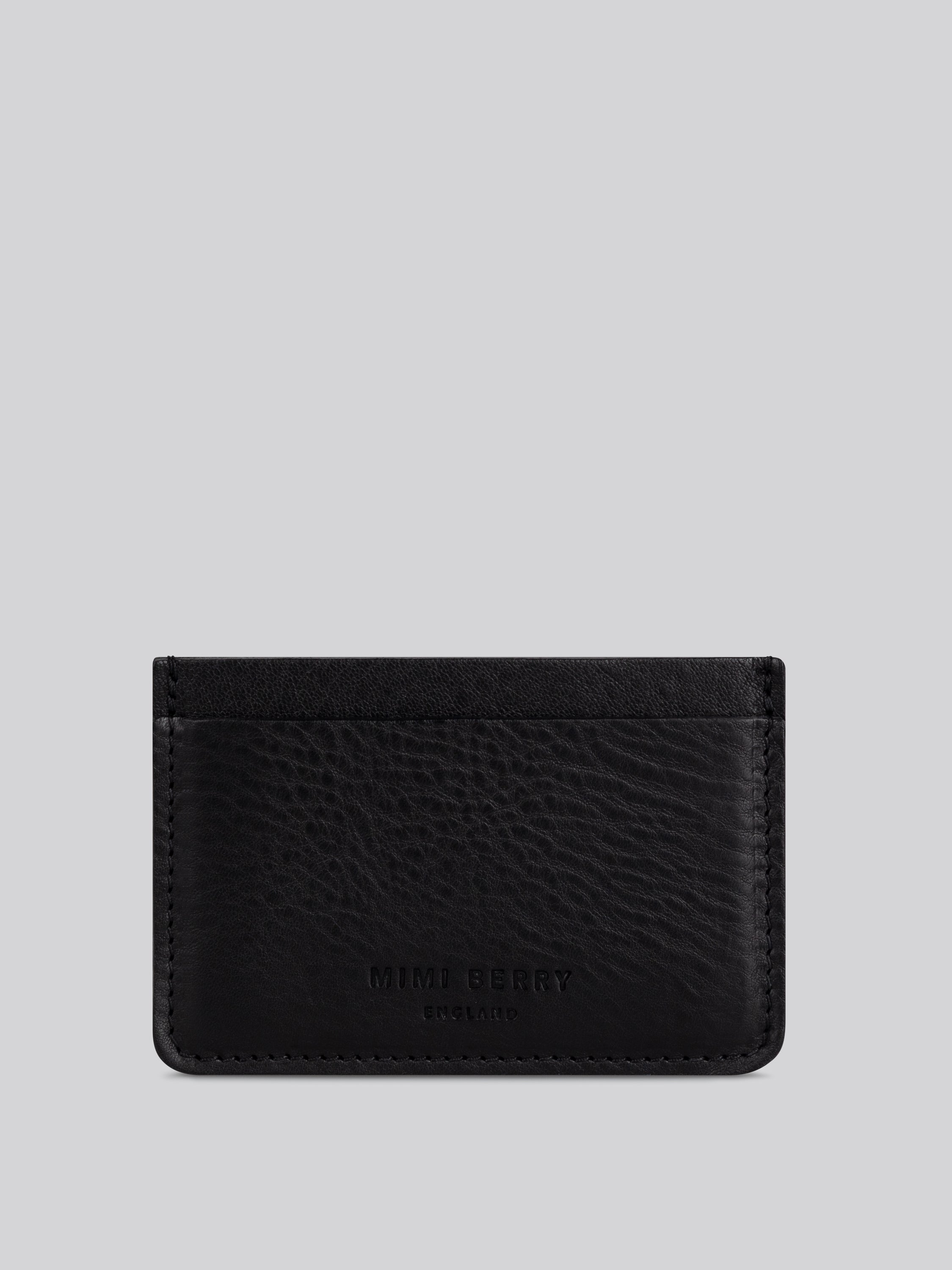 Card Holder - Grainy Black